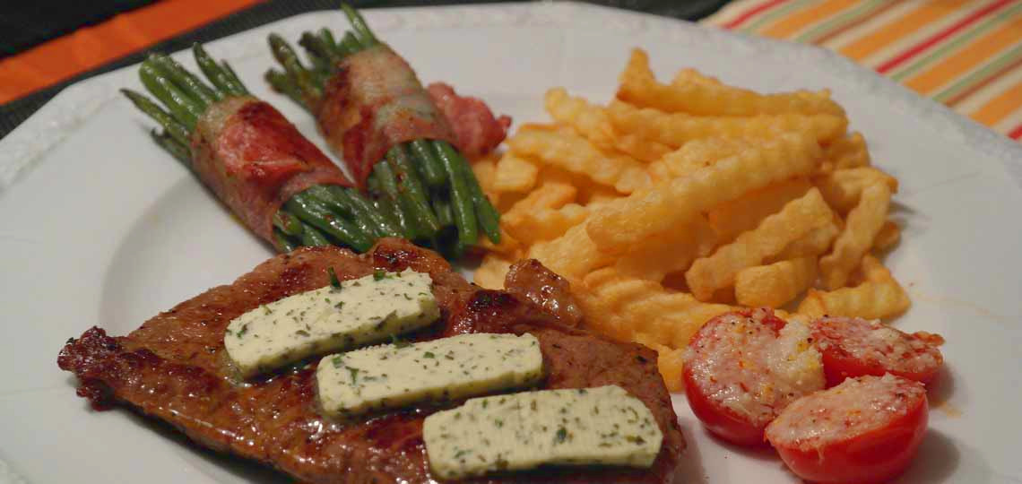 Rumpsteak in der Heißluftfritteuse!