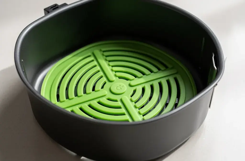 Verschiedene Materialien für Airfryer-Einlagen optimal nutzen mit Silikon und Backpapier