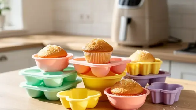 Die besten Backformen für Airfryer Zubehör zum Backen süßer Köstlichkeiten