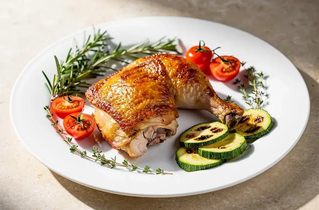 Saftiges und knuspriges Fleisch aus der Heißluftfritteuse ideal zubereitet
