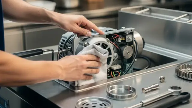 Wartung des Fritteusen-Motors für perfekte Frittierergebnisse und längere Lebensdauer