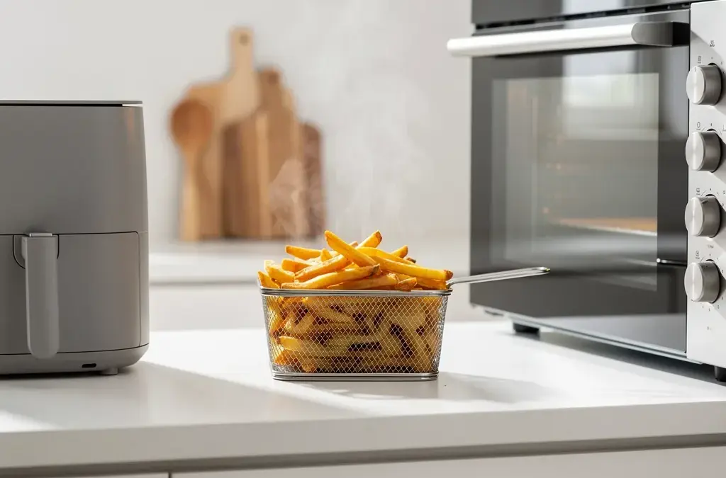 Vergleich der Fritteuse Heißluft und Backofen: Vorzüge und Nachteile der Geräte