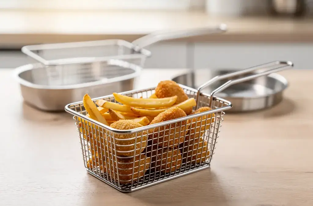 Fritteusenkorb kaufen: Tipps zur Wahl des richtigen Modells für jede Fritteuse