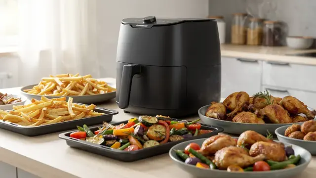 Gourmetmaxx Digitale Heißluftfritteuse 12L im Test für Großfamilien und effiziente Zubereitung
