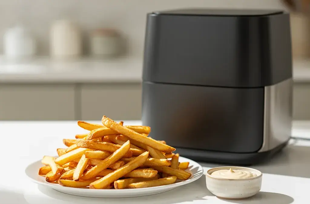 Gourmetmaxx Heißluftfritteuse Digital 5,0 L im Test für gesundes Frittieren
