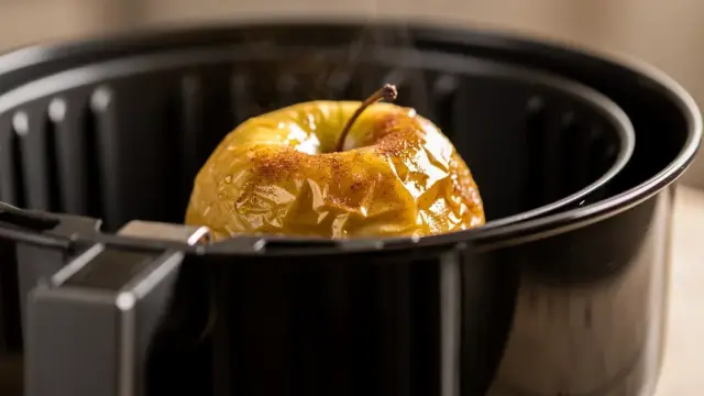 Gebackene Äpfel aus der Heißluftfritteuse als gesundes Dessert genießen