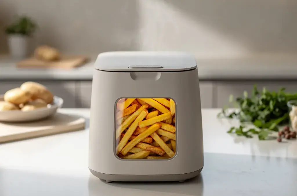 Vorheizen der Heißluftfritteuse für optimale Garergebnisse und gleichmäßige Wärmeverteilung