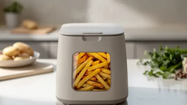 Vorheizen der Heißluftfritteuse für optimale Garergebnisse und gleichmäßige Wärmeverteilung