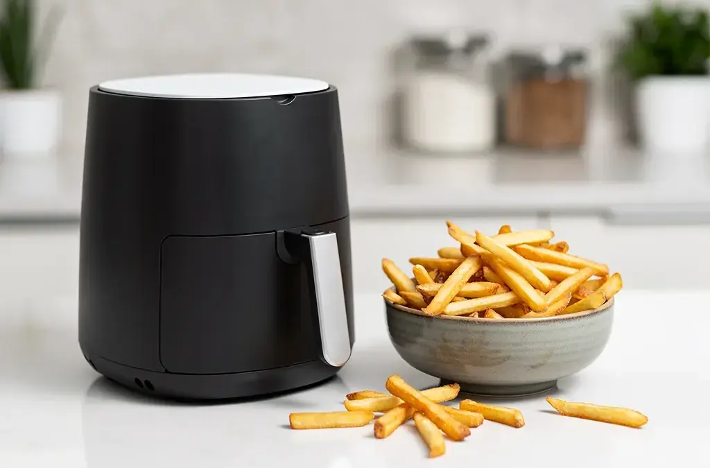 Kleine Heißluftfritteuse für schnelles und gesundes Kochen auswählen