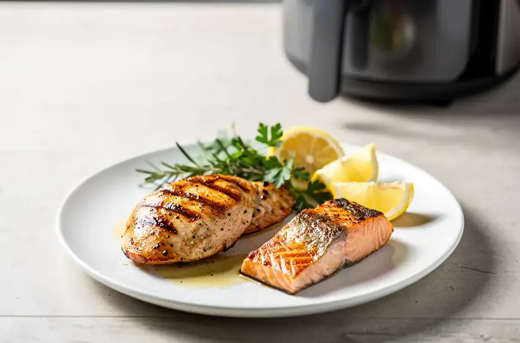 Optimale Marinaden für Fleisch und Fisch im Airfryer zubereiten