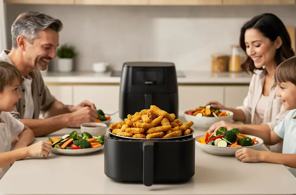 Philips HD9270/90 Airfryer XL Test für Familienküche mit 6,2 Litern