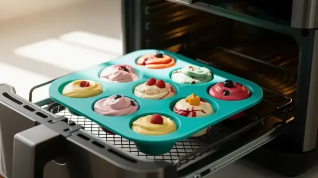 Silikonformen für den Airfryer: flexibel, hitzebeständig und einfach zu reinigen