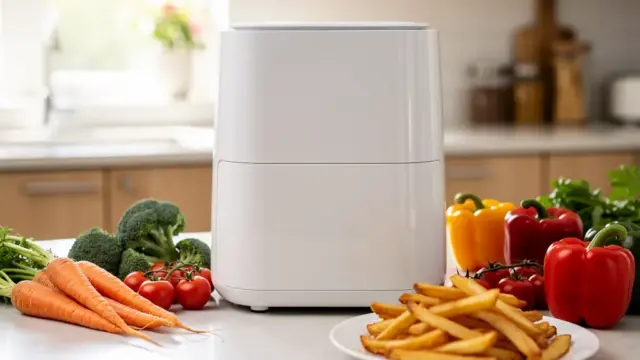 Smart Airfryer Energieeffizienz: Schnelles Kochen spart Strom und Kosten