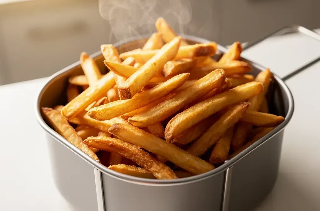 Temperaturen in der Heißluftfritteuse für perfektes Garen und knusprige Texturen